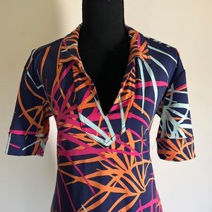 Tori Richard Hawaiian collar dress